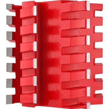 Нож прямой HM типа ёж 100x40x100 Z2+2