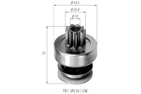 Шестерня, стартер magneti marelli 940113020085 Ціна, фото thumb
