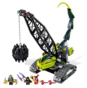LEGO 9457 Ниндзяго | Разрушительный шар Огненного Клыка | Ллойд Гармадон Фэнгдам Коул