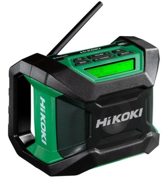 РАДИО Радиостанция HiKOKI UR18DA W4Z с питанием от скользящих батарей 14,4–18 В.