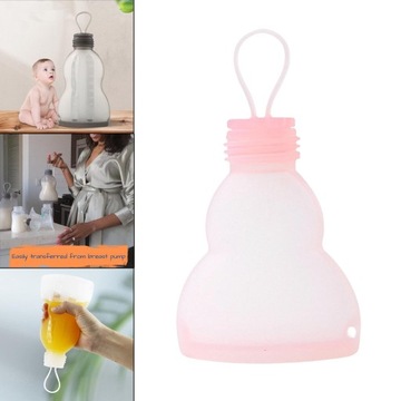 Силиконовое молочко Milk Saver для кормления 150мл Розовый