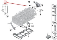 Купить Набор винт головки цилиндра mini купе r58 11127560274 7560274, фото thumb