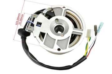 СТАТОРНАЯ КАТУШКА 7 КАТУШЕК 2T ROMET ZIPP JOG 50