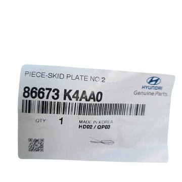 фото thumb №8, Планка бампера зад hyundai kona ev электрический 86673-k4aa0