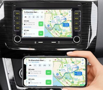 РАДИО 2 DIN 2 ГБ VW GOLF V VI 6 VW PASSAT B6 B7 Tiguan Touran Transporter