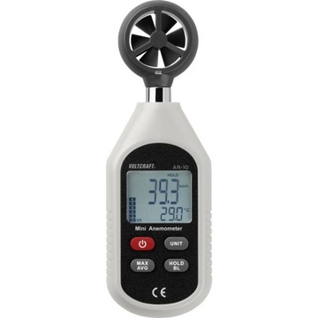 Анемометр VOLTCRAFT AN-10, от 0,3 до 30 м/с, от -10 до 50 C 1662854