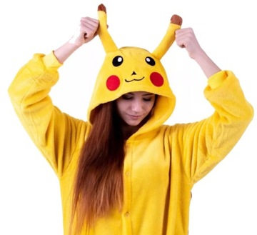 Комбинезон, комбинезон, пижама, спортивный костюм PIKACHU размер М
