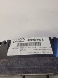 фото thumb №6, Лічильник прилади audi a3 8p lift 8p0920982h uk