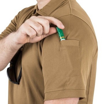 Koszulka Męska Polo Helikon UTL Lite TopCool Termoaktywna Khaki XL