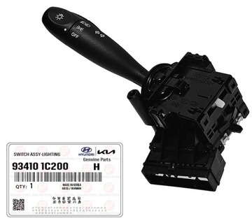 фото thumb №1, Hyundai getz ii 05-11 перемикач кермовий/підкермовий світла лівий 934101c200 оригінал