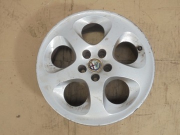 фото thumb №9, Alfa romeo 156 диск диски алюмінієві 16'' 5x98 et41,5 6,5j 60658218