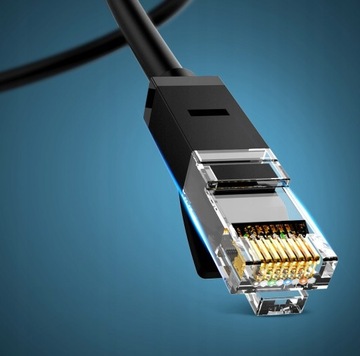 Плоский сетевой кабель UGREEN LAN RJ45 Cat.6 — 1 м