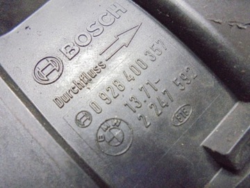 фото thumb №7, Bmw 3 e46 витратомір 2247592 2,0d 0928400357