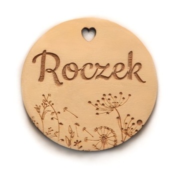 Tabliczki PIERWSZY ROK DZIECKA 13 szt śred 12 cm