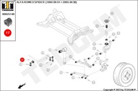 фото thumb №14, Подушка стабілізатора tedgum 00025149 46555183