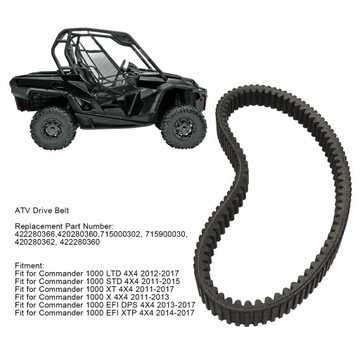 РЕМЕНЬ ПРИВОДНОЙ CAN AM COMMANDER 1000 LTD 715000302