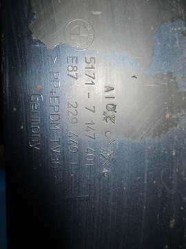 фото thumb №11, Планка пороговая левая bmw 1 7147401