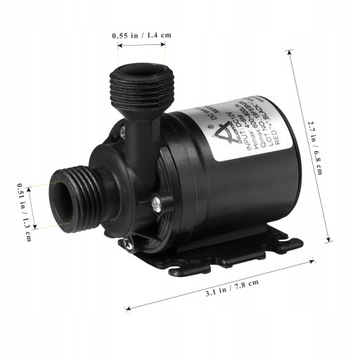 фото thumb №6, Ueetek 1pc dc 12v bezszczotkowa погружной насос w