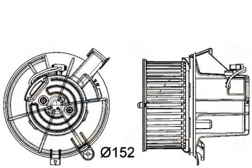 фото thumb №2, Behr hella вентилятор повітродувка behr hella 20482000