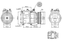 фото thumb №2, Компрессор кондиционера land rover discovery ii ran