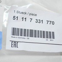 фото thumb №10, Bmw 5 f10 молдинг бампера передній права 51117331770 2016 oem