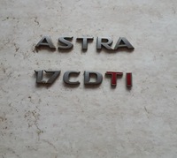 фото thumb №1, Емблема "astra 1.7 cdti" opel astra h