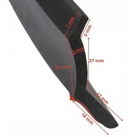 фото thumb №12, Citroën berlingo k9 xl mpv 18-25 - молдинг спойлер накладка бампера