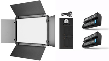 Newell Air 1100 RGB BD APP Светодиодная лампа 2500-8500 К + 2x NP-F570 + зарядное устройство