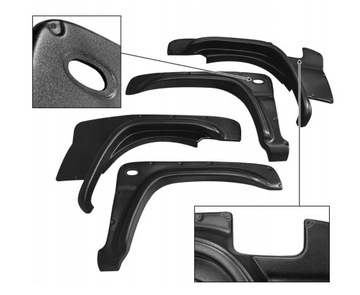 фото thumb №14, Розширювачі колісна арка / fendery / lldpe - suzuki jimny 1998-18 8x6.5 cm