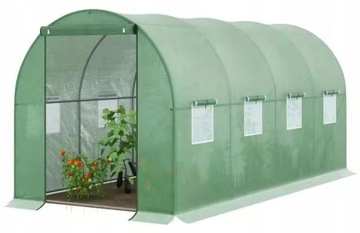 ФОЛЬГА ТУННЕЛЬ САДОВАЯ ПАЛАТКА ТЕПЛИЧНАЯ ФОЛЬГА 10М2 140г/м2 4х2,5х2м