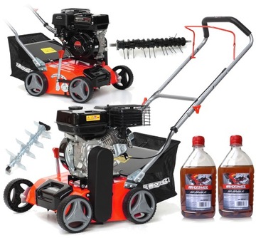 Аэратор-скарификатор Hortmasz HWS 350 40см + МАСЛО