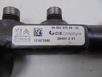 фото thumb №6, Планка впрыскивающий 9685297580 peugeot 208 i 1.4 hdi