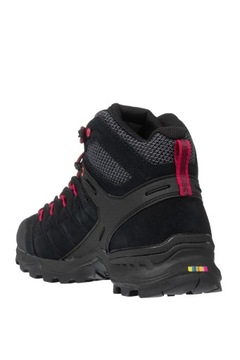 Трекинговые туфли Salewa Alp Mate Mid Wp женские-Blackout-Virtual Pink uk_7_40