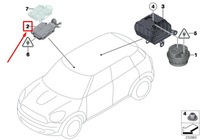 фото thumb №1, Mini countryman r60 ultra sonic-module 65759806332 9806332