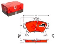 фото thumb №1, Тормозные колодки тормозные volvo перед s40 v40 trw