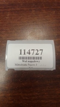 фото thumb №8, Mitsubishi pajero iii 3.2 did wał привідний перед mr453518