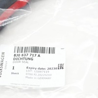 фото thumb №8, Audi tt roadster 8j left outer door уплотнитель 8j0837717a oem