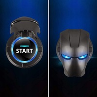 фото thumb №8, Кнопка запуск стоп захист w автомобіль iron man