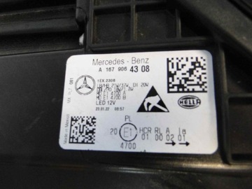 фото thumb №13, Mercedes gle w167 167 лампа лампы led high perform