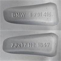 фото thumb №16, Диски bmw 1 2 3 4 5 x1 x3 e87 e88 f20 f30 e84 f25 e46 5x120 7x17 17 6751415