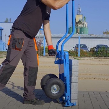 ТЕЛЕЖКА ДЛЯ ТРАНСПОРТИРОВКИ УКЛАДКИ 150 кг Jazon 40 см Для брусчатки