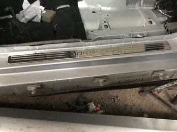 фото thumb №2, Mercedes c клас w204 планка порогова хром накладка