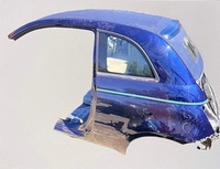 фото thumb №7, Fiat 500 рестайлінг cabrio чверть зад ліва права pas ванна