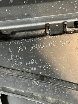 фото thumb №9, Бампер зад задній дифузор mercedes gls w167 x167 amg a1678857106
