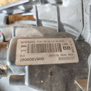 фото thumb №8, Фара перед сторона ліва nissan juke i f15 рестайлінг 26060bv90b