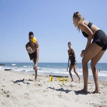ВОЛЕЙБОЛЬНЫЙ НАБОР SPIKEBOL ДЛЯ ИГРЫ ПОДАРОК ​​НА ДЕНЬ ДЕТИ - ИДЕАЛЬНО ДЛЯ ПЛЯЖА