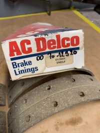 Opel commodore a 2798229 накладки chamulcowe задних колодка #1027 в Украине, фото thumb