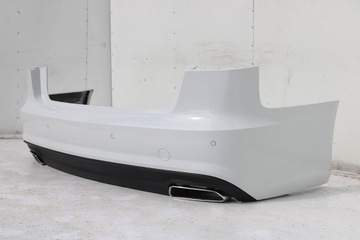 фото thumb №10, Audi a6 sedan зад бампер задний крышка багажника 4g 4g5 лампы 2y2y ls9r белый