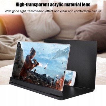 УВЕЛИЧИТЕЛЬНЫЙ ЭКРАН ДЛЯ СМАРТФОНА HD 3D РУЧКА 18