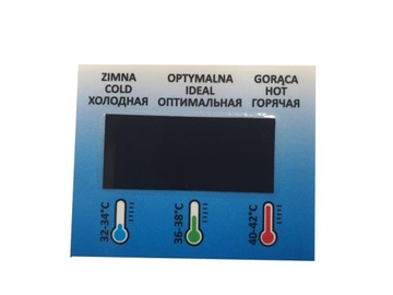 BATHBATH 102 LARGE LUX ТЕРМОМЕТР ДЛЯ ВАННЫ с ПРОБКОЙ белый